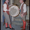 Stage band during a Metropolitan Opera tour of Il barbiere di Siviglia