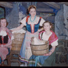 Bidu Sayão and chorus members during a Metropolitan Opera tour of Il barbiere di Siviglia