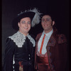 Felix Knight and Robert Merrill during a Metropolitan Opera tour of Il barbiere di Siviglia