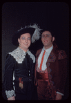 Felix Knight and Robert Merrill during a Metropolitan Opera tour of Il barbiere di Siviglia