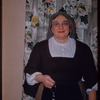 Thelma Votipka during a Metropolitan Opera tour of Il barbiere di Siviglia
