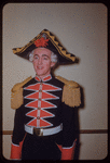 Chorus tenor Frank Finn during a Metropolitan Opera tour of Il barbiere di Siviglia