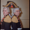 Chorus bass John (Jack) Trehy and chorus bass John Matthews during a Metropolitan Opera tour of Il barbiere di Siviglia