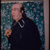 Jerome Hines during a Metropolitan Opera tour of Il barbiere di Siviglia