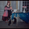 Patrice Munsel and conductor Désiré Defrère during a Metropolitan Opera tour of Il barbiere di Siviglia in Boston