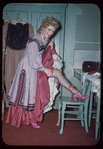 Frances Greer in costume for La Bohème at the Metropolitan Opera