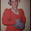 Jean Fenn during a Metropolitan Opera tour of La Bohème