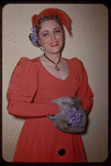 Jean Fenn during a Metropolitan Opera tour of La Bohème