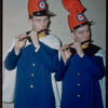 Flautists James Hosmer and James Politis during a Metropolitan Opera tour of La Bohème