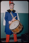 Percussionist during a Metropolitan Opera tour of La Bohème