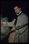 Frank Guarrera during a Metropolitan Opera tour of La Bohème