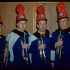 Band members during a Metropolitan Opera tour of La Bohème