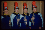 Band members during a Metropolitan Opera tour of La Bohème