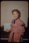 Nadine Conner during a Metropolitan Opera tour of La Bohème