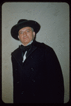 Chorus tenor Max Alperstein during a Metropolitan Opera tour of La Bohème