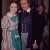 Bidú Sayão and Frank Valentino during a Metropolitan Opera tour of La Bohème in Boston
