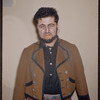 Louis Sgarro in costume for La Fanciulla del West at the Metropolitan Opera