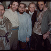 Chorus members in costume for Fidelio at the Metropolitan Opera
