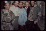 Chorus members in costume for Fidelio at the Metropolitan Opera