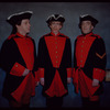 Chorus members in costume for Fidelio at the Metropolitan Opera