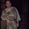Unidentified performer in costume for Fidelio at the Metropolitan Opera