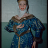 Dancer Suzanne Ames during a Metropolitan Opera tour of Boris Godunov