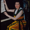 Laura Castellano during a Metropolitan Opera tour of Boris Godunov