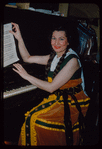 Laura Castellano during a Metropolitan Opera tour of Boris Godunov