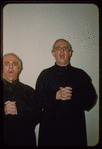 Lawrence Davidson and Osie Hawkins during a Metropolitan Opera tour of Boris Godunov