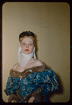 Dancer Suzanne Ames during a Metropolitan Opera tour of Boris Godunov