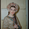 Paula Lenchner during a Metropolitan Opera tour of Boris Godunov