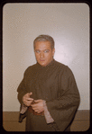 Giulio Gari during a Metropolitan Opera tour of Boris Godunov