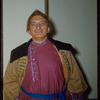 Chorus tenor Max Alperstein during a Metropolitan Opera tour of Boris Godunov