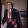 Robert Merrill in costume for Carmen at the Metropolitan Opera