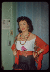 Risë Stevens in costume for Carmen at the Metropolitan Opera
