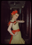 Dancer Lee Ada Keeney in costume for Carmen at the Metropolitan Opera