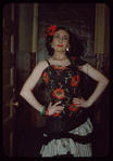 Dancer Elissa Minet in costume for Carmen at the Metropolitan Opera