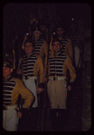 Supernumeraries in costume for Carmen at the Metropolitan Opera