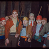 Chorus members in costume for Carmen at the Metropolitan Opera