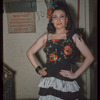 Dancer Elissa Minet in costume for Carmen at the Metropolitan Opera