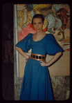 Dancer Lorraine Ruess in costume for Carmen at the Metropolitan Opera