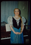 Paula Lenchner in costume for Carmen at the Metropolitan Opera