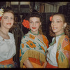 Dancers in costume for Carmen at the Metropolitan Opera