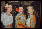 Dancers in costume for Carmen at the Metropolitan Opera