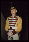 Chorus bass Rudolf Mayreder in costume for Carmen at the Metropolitan Opera