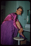 Dancer Zebra Nevins in costume for Carmen at the Metropolitan Opera