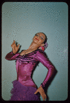 Dancer Zebra Nevins in costume for Carmen at the Metropolitan Opera