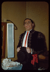 Robert Merrill during a Metropolitan Opera tour of Carmen