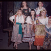 Chorus members during a Metropolitan Opera tour of Carmen