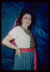 Chorus soprano Elizabeth Devlin during a Metropolitan Opera tour of Carmen